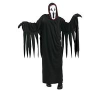 Widmann- Disfraz infantil de fantasma gritando, Color blanco, 128 (38126)