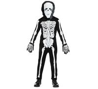 W WIDMANN MILANO Party Fashion - Disfraz Niños Esqueleto, Día de los Muertos, Esqueleto, Halloween
