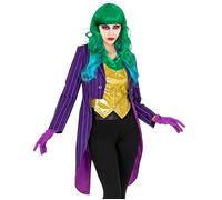 Widmann Evil Clown (Tailcoat) (S) Purple / Lila