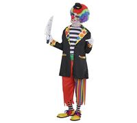 Widmann Evil Harlequin (Dress, Cuffs, Mini Hat) (XL) Different Colors