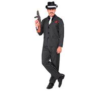 W WIDMANN MILANO Party Fashion - Disfraz de arlequín malvado, payaso terrorífico, disfraz para Halloween, carnaval