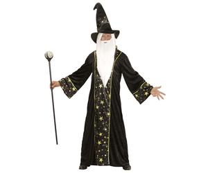 Widmann Fantasy Wizard (Robe, Hat) (L) Black