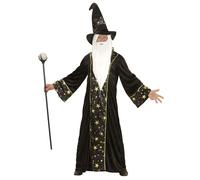 Widmann Fantasy Wizard (Robe, Hat) (XL) Black