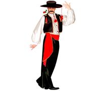 Widmann- Flamenco Disfraz español Adulto, Multicolor, S (44081)