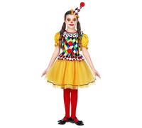 Widmann Funny Clown (Coat With Collar, Pants, Hat) (158 cm / 11-13 Years) Differ