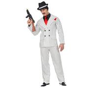 W WIDMANN MILANO Party Fashion - Traje de gángster, jefe de la mafia, delincuente, disfraz de carnaval