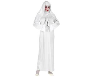 Widmann Ghostly Nun (Tunic, Headpiece, Gloves) (XXL) White