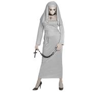 Widmann Ghostly Nun (Tunic, Headpiece) (S) Grey