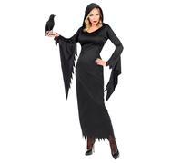 Widmann Gothic Queen (Hooded Dress) (S) Black