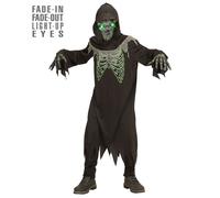 Widmann Grim Reaper (Robe, Gloves, Hooded Mask With Fade-In Fade-Out Light-Up Ey