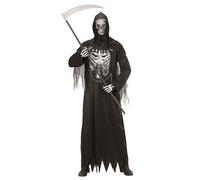 Widmann Grim Reaper (Robe With Chain, Hooded Mask) (XL) Black