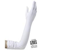 W WIDMANN MILANO Party Fashion - Guantes, 60 cm de largo, carnaval años 20, tema de fiesta