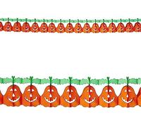 WIDMANN ? Guirnalda Calabaza Unisex-Adult, Naranja, 4 m, vd-wdm95735