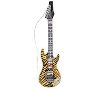 W WIDMANN MILANO Party Fashion - Guitarra hinchable, longitud aprox. 105 cm, instrumento, guitarra de aire, fiesta temática, carnaval