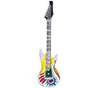 Widmann - Guitarra hinchable, longitud aprox. 105 cm, instrumento, guitarra de aire, fiesta temática, carnaval