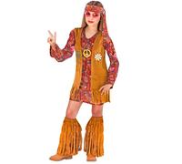 W WIDMANN MILANO Party Fashion - disfraz hippie niño, vestido, flower power, flower girl, disfraces, carnaval