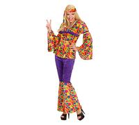 Widmann Hippie Girl Velvet (Shirt, Pants, Headband) (S) Different Colors