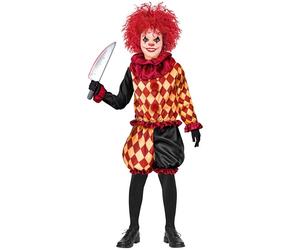 Widmann Horror Clown (Coat, Ruff, Pants) (XL) Different Colors