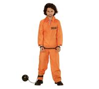 Widmann Inmate (Overalls) (140 cm / 8-10 Years) Orange