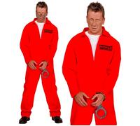 Widmann Inmate (Overalls, Handcuffs) (L) Red