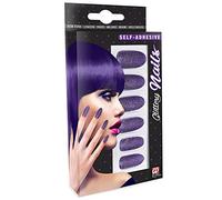 WIDMANN ? Juego 12 uñas Luccicanti auto-adesive Womens, morado, talla única, vd-wdm05354