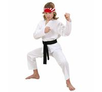 Widmann Karate Kid (Coat, Pants, Black Belt) (140 cm / 8-10 Years) White