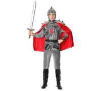 Widmann Knight (Tunic With Armour & Cape, Belt, Helmet) (S) Different Colors