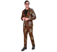 Widmann Leopard Animalier Party Fashion Suit (Jacket, Pants) (M) Different Color