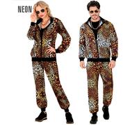 Widmann Leopard Animalier Party Fashion Tracksuit (Jacket, Pants) (L) Different