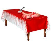 WIDMANN ? Mantel insanguinata Unisex-Adult, Rojo, 137 x 275 cm, vd-wdm08165