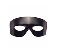 Widmann ? Máscara Domino zorro giustiziere Unisex adulto, Negro, talla única, 6435b