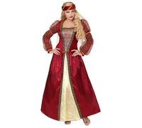 W WIDMANN MILANO Party Fashion - Disfraz de princesa medieval, vestido, reina, disfraces de carnaval