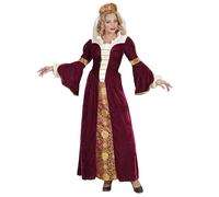 W WIDMANN MILANO Party Fashion - Disfraz medieval Reina, vestido, princesa, disfraces de carnaval