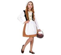 Widmann Medieval Wench (Dress, Headpiece) (140 cm / 8-10 Years) Different Colors