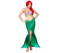 W WIDMANN MILANO Party Fashion - disfraz sirena, vestido, mundo submarino, disfraces