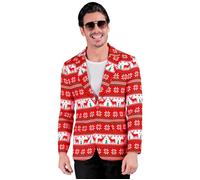 Widmann Merry Christmas Party Fashion Jacket (Jacket) (XXL) Red