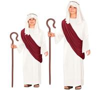 Widmann Messiah (Gown, Toga, Headpiece) (140 cm / 8-10 Years) White