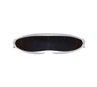 W WIDMANN MILANO Party Fashion - 11933 - Gafas de robot, plateadas, gafas de fiesta, gafas divertidas, accesorio para astronautas, extraterrestres