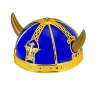 WIDMANN MILANO PARTY FASHION - Casco de vikingo para niños, de plastico duro, tocado, accesorio, carnaval