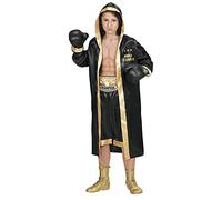 W WIDMANN MILANO Party Fashion - Disfraces Niños Boxeador Campeón del Mundo, atleta, kickboxer, disfraces