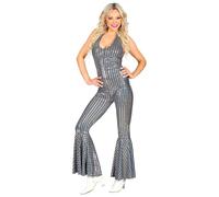 W WIDMANN MILANO Party Fashion - Disfraz Disco Style Años 70, Mono, Reina Bailarina, Disfraces de Carnaval, Carnaval