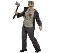W WIDMANN MILANO Party Fashion - Disfraz de zombie, chaqueta con camiseta rota, pantalón, Halloween, carnaval, fiesta temática
