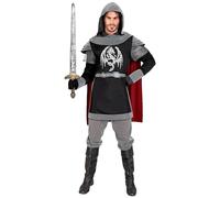 WIDMANN MILANO PARTY FASHION - Disfraz de caballero oscuro, medieval, soldado, guerrero, armadura de caballero