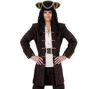 Widmann Pirate Captain (Coat) (XXL) Black