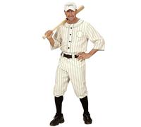 W WIDMANN MILANO Party Fashion - Disfraz de Jugador de Béisbol, Deportista, Profesión, Disfraces de Carnaval