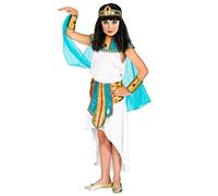 WIDMANN MILANO PARTY FASHION - Disfraz Niños reina egipcia, vestido, Cleopatra, Faraón, Anubis, gobernante, diosa