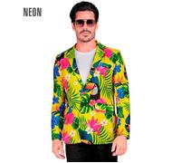 Widmann Neon Tropicana Party Fashion Jacket (Jacket) (XL) Yellow