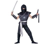 Widmann Ninja (Hooded Coat, Pants, Belt, Face Mask, Armbands, Shincovers) (158 c