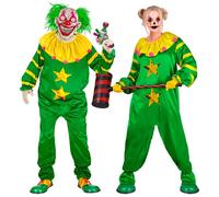 Widmann Outer Space Horror Clown (Jumpsuit) (L) Green