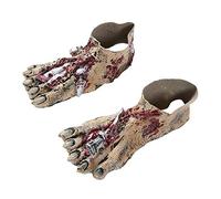 WIDMANN ? Par de pies Zombie de látex Unisex-Adult, Rosa, talla única, vd-wdm96591